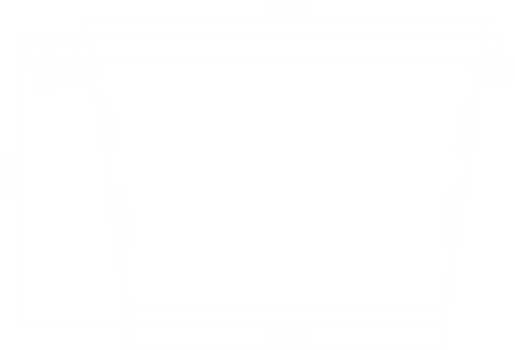 4 m³ Bin Eye Bin Side View